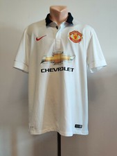 Football shirt soccer Manchester United Red Devils Away 2014/2015 NIke Jersey L