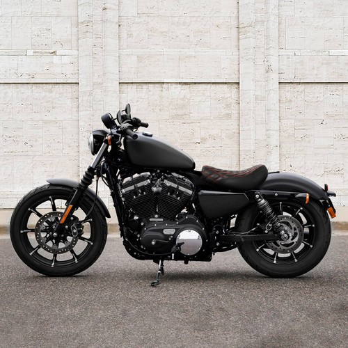 Asiento de conductor delantero solo apto para Harley Sportster XL 883 1200 48 72 2010-2022 2021 - Imagen 5 de 10
