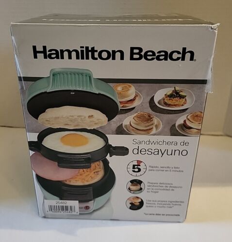 Hamilton Beach Breakfast Sandwich Maker Brand NEW Sealed Box Ready In 5 Minutes  - Picture 1 of 5