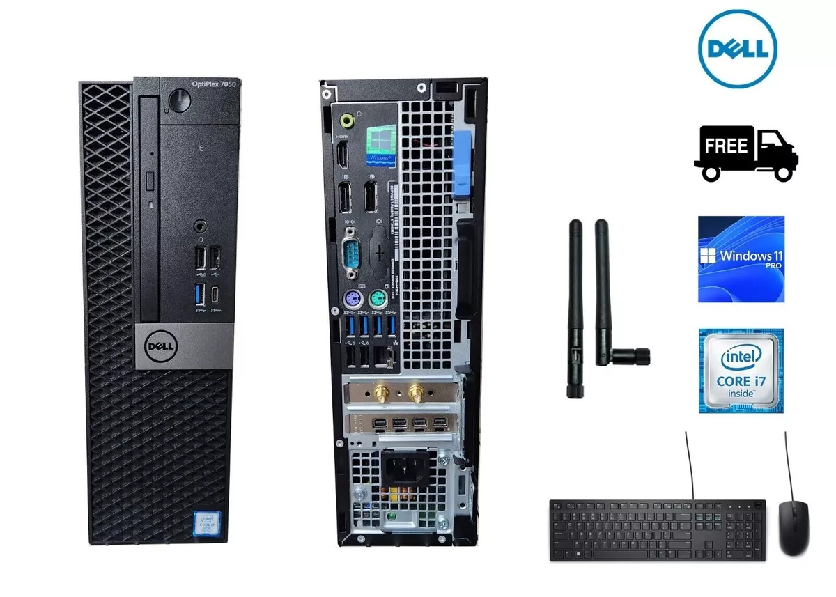 Dell OptiPlex 3050 SFF Intel i5 6500 16GB RAM 500GB SSD Windows 11 Pro Wifi  HDMI