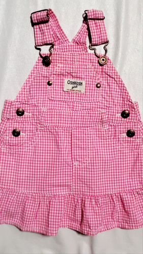 DE COLECCIÓN - OshKosh B'gosh Niña - Chaleco, Guinga General, Vestido Jersey - 12 Meses - Vídeo 1 de 1