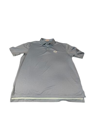 Peter Millar Roch Classic Fit Pattern Polo In Seashore (blue) Extra Large - Picture 3 of 11