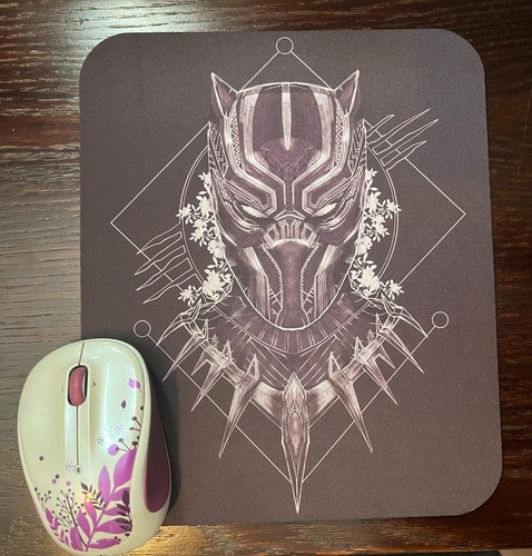 Black Panther Mousepad 9.5"x8" Non-Slip Mouse Pad - Picture 4 of 6
