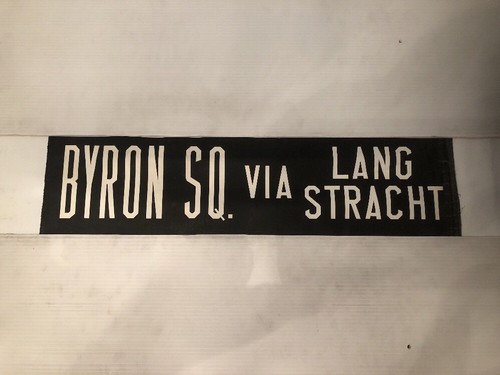 Aberdeen Leinen Bus Rollo 704 60-70’s 30” - Byron Square Via Lang Stracht - Bild 1 von 3