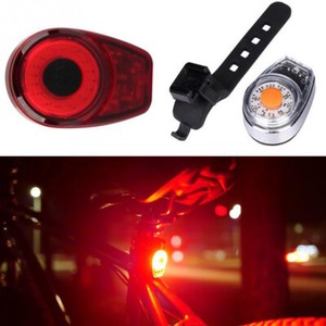 Cy/_ USB Rechargeable Bike Rear Tail Light LED Bicycle Warning Safety Smart Lamp