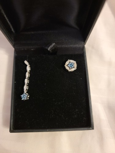 Safi Kilima Tanzanite Silver Set~Ring,Bracelet,Pendant Necklace & 3 Earrings - Picture 19 of 21
