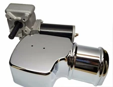 MVP Univ. 60:1 Dump Truck Roll Tarp Motor Chrome Cover 12V 600 W - 60 RPM .80 HP