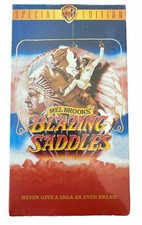 Blazing Saddles VHS Comedy Movie 2001 Special Edition NEW SEALED Mel Brooks