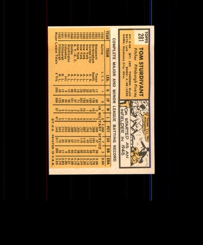 1963 Topps Set-Break MID GRADE SET,   OVERSTOCK, U-PICK  DISCOUNTED PRICES!! - Picture 210 of 244