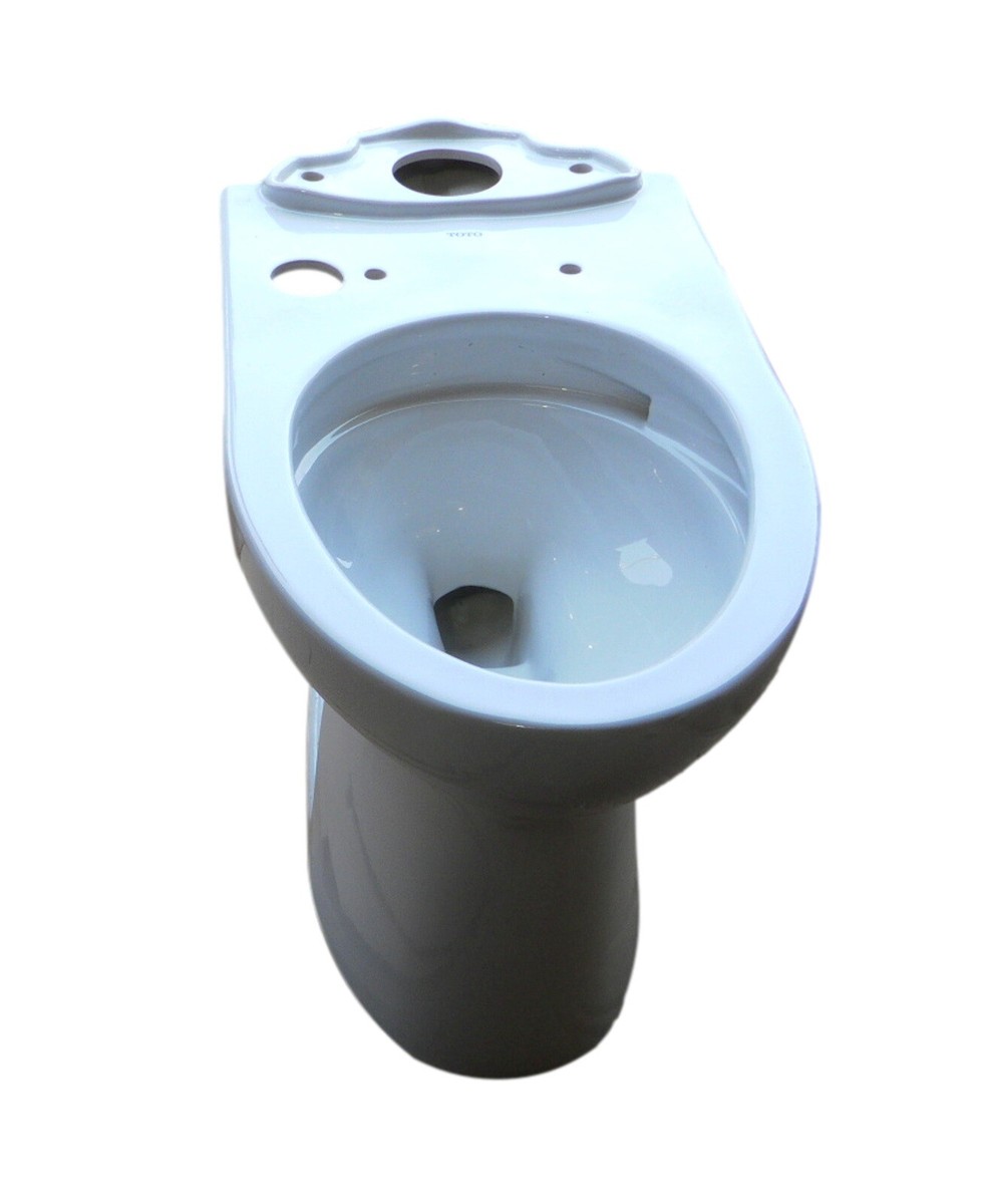 Toto Drake II C454CUFG#01 Elongated Toilet Bowl Only - Cotton | eBay