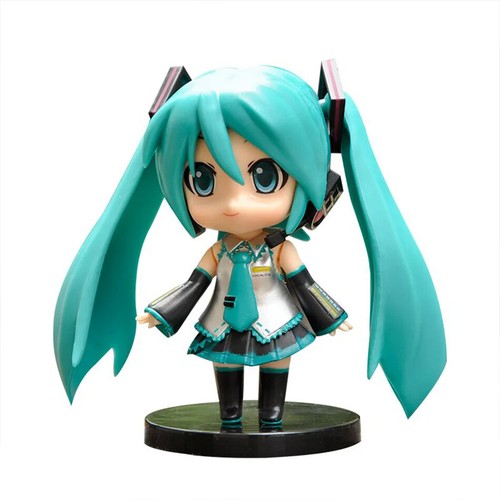 Die neue Hatsune Miku Figur Mini Figur Ornamente Kawai rosa grün Hatsune - Bild 24 von 28