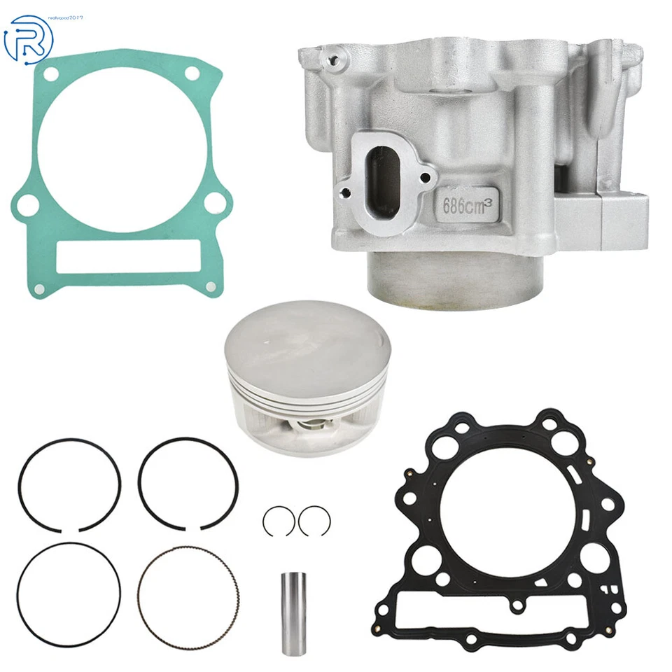 Kit de reparo de cilindro 700cc ATV 102mm para 2014-2018 Hisun Motors Corp EUA HS700 - Imagem 2 de 4