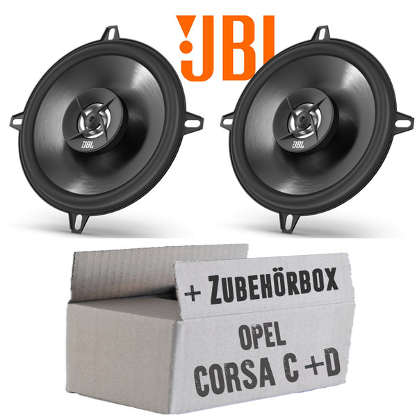 JBL Lautsprecher FüR Opel Corsa C + D TüR Hinten | 2-Wege | 13Cm Boxen Einbauset-image