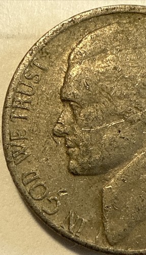 1972 Jefferson Nickel Misplaced Mint Mark Error - Picture 3 of 6