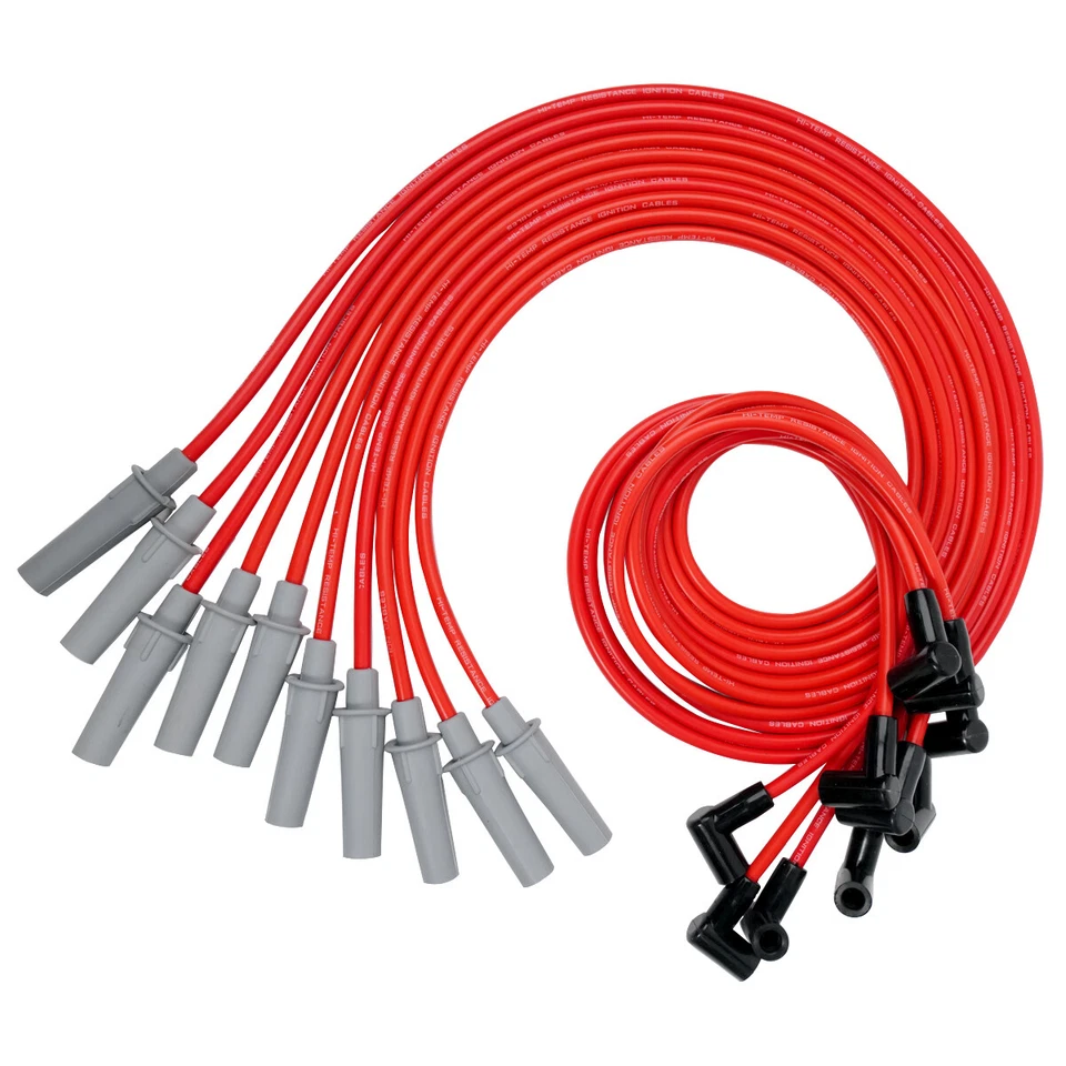 10X new Spark Plug Wires Set For 1990-2003 Dodge 1500 2500 3500 Truck Van 2X1266 - Изображение 4 из 4