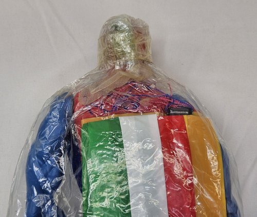 Vintage Blow Mold Spider-Man Paratrooper 1980s unopened parachute Bootleg - Picture 11 of 16