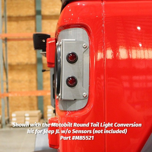 Motobilt 3/4” Lente Roja LED Guardabarros/Luz Marcadora Lateral (Paquete de 2) - Imagen 3 de 3