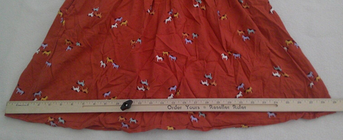 Cat & Jack Girls Orange Long Sleeve Dress Size XL (14) - Picture 10 of 11