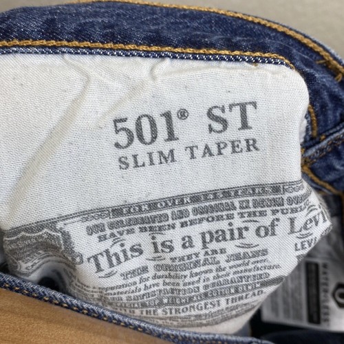 Levi's 501 Slim Taper Button Jeans Distressed Damengröße 26 Schrittlänge 28" - Bild 4 von 11