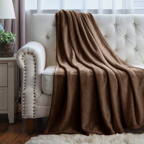 Super Soft Faux Fur Sofa Bed Throw Mink Large Fleece Blanket Warm All Sizes - Picture 107 of 224