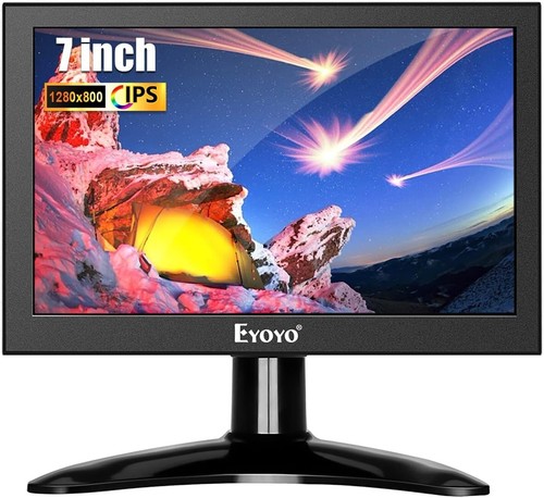 Compact 7-Inch HDMI Monitor – 1280x800 Resolution for PC, CCTV, and PlayStation - Picture 3 of 11