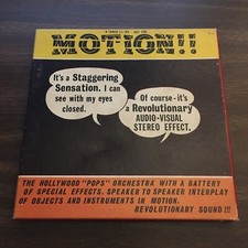 Reel to Reel Tape - MOTION - In Percussion Hollywood Pops Special Effects 7 1/2