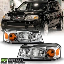 2006-2007 Saturn Vue Headlights Headlamps Replacement 06-07 Driver & Passenger