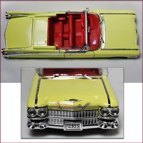 Signature Models Cadillac Eldorado Convertible 1959, Maßstab 1:32 Diecast gelb - Bild 2 von 5