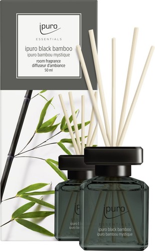 ipuro ESSENTIALS Raumduft Black Bamboo 50 ml Lufterfrischer Duftstäbchen Duft - Bild 4 von 4