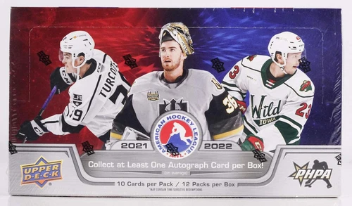 2021-22 Upper Deck AHL Hockey Hobby