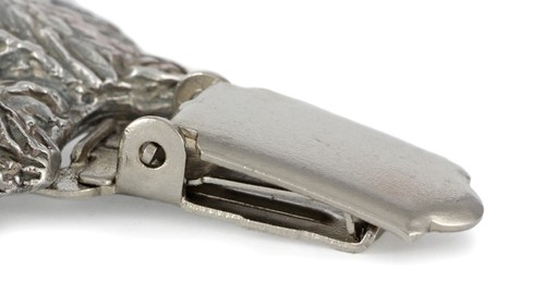 Grand Basset Griffon Vendeen Clips couvert d’argent qualité supérieure ArtDog FR - Bild 6 von 8