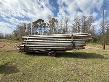 6" alum twistlock irrigation pipe-96 pipes available / 2800'-trailer included