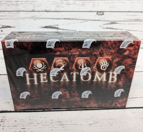 Wizards of the Coast Hecatomb Premiere Booster Box Sealed Base Set NIS Horror