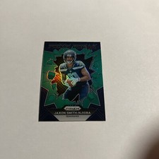 Jaxon Smith-Njigba 2023 Prizm Break Green Rookie RC Seattle Seahawks N5