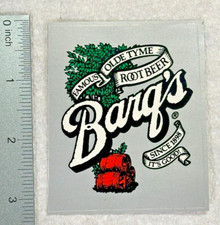 Barq's Root Beer, Soda Valve Sticker, Coke USA Heavy Duty Sticker Part# 24170A