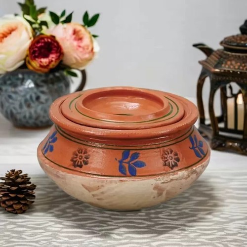 Tontopf Handi Kochen Biryani Huhn offenes Feuer Gas Top mit Deckel beliebte Größen - Bild 10 von 19