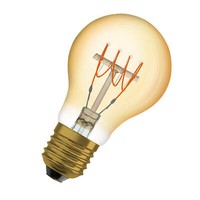 Osram LED Lampe Vintage 1906 Classic A,B,P Slim Filament 4.8W 822 Gold E27 Dimmb