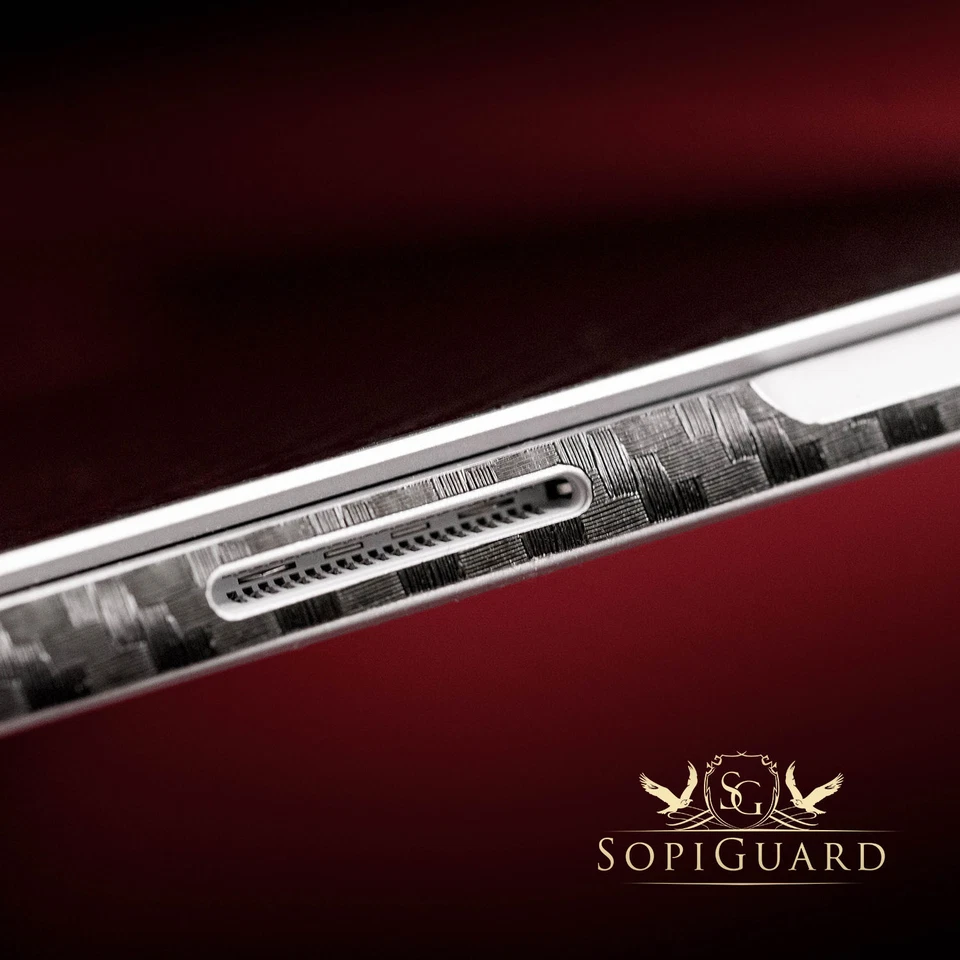 Recubrimiento cepillado mate de carbono SopiGuard 3M Avery para Microsoft Surface Pro 4 Foto 4 de 4