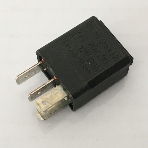 Relé negro multiuso genuino Vauxhall Saab (98-10) 12V 20A 702.20 24435922 - Imagen 9 de 12