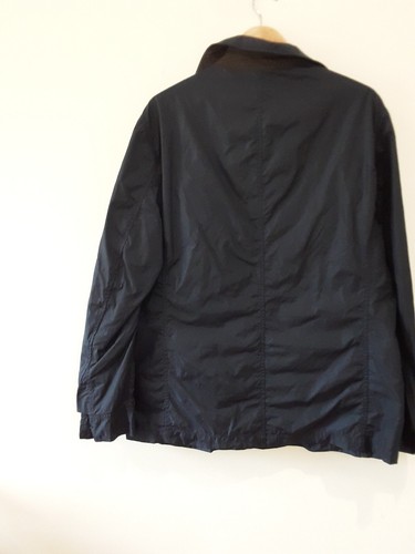 MICHAEL KORS Jacket Mens Size Large WInd breaker Rainproof Pockets Navy Black - Picture 8 of 15