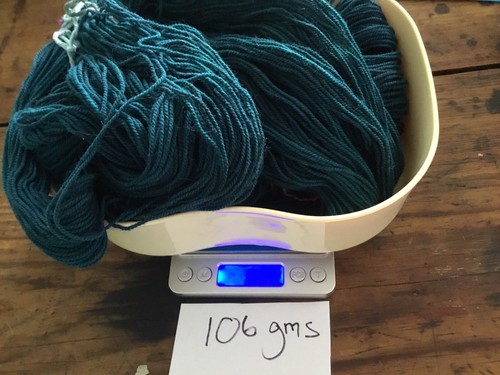 AB FAB pure WOOL SKIENS 471 GramsTOTAL purple/teal Lavender SockYarn 🧶Stunning - Picture 15 of 20
