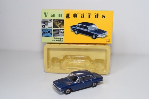 B17 1:43 VANGUARDS VA08200 TRIUMPH 2000 MKII MK2 DELFT BLUE MIB - Bild 1 von 17