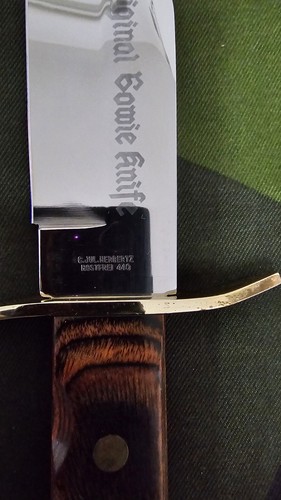 Original Bowie Knife Herbertz | Seltenes Sammlerstück | mit Lederscheide - Bild 9 von 19