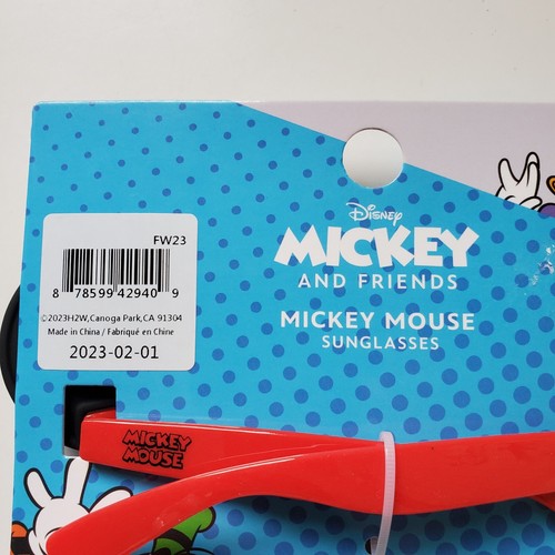 Disney Mickey Mouse Kids Sun-Staches Sunglasses Beach Costume Pretend Dress Up - Picture 7 of 7