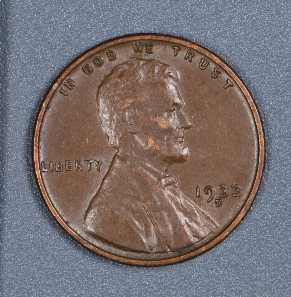 1933 D - Lincoln Wheat 1¢ Cent Penny - XF EF - Extra Fine | eBay