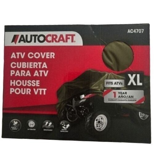 Cubierta Auto Craft ATV, poliéster verde militar XL - Imagen 6 de 6