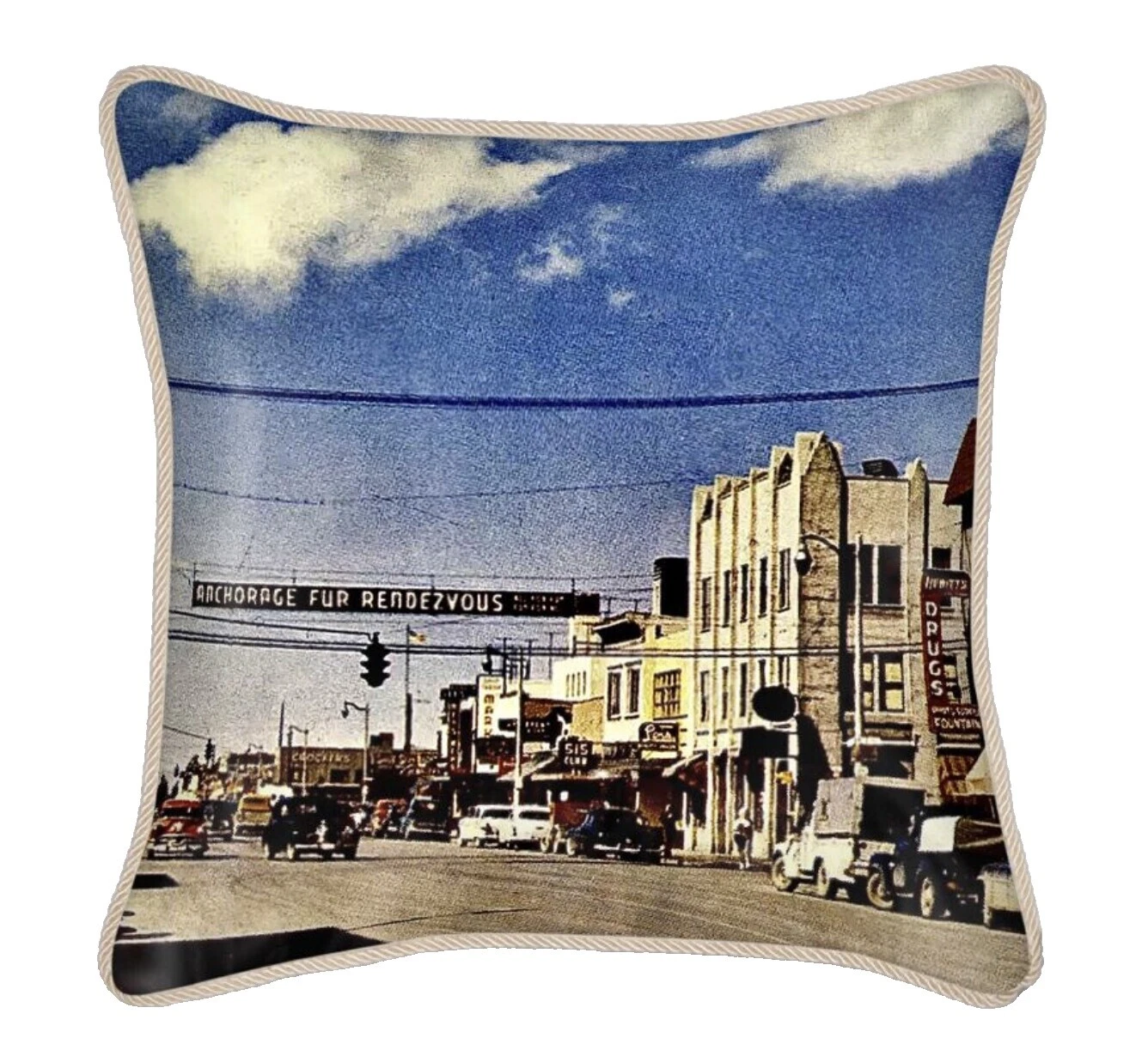 Satin Vehicles Home Décor Pillows