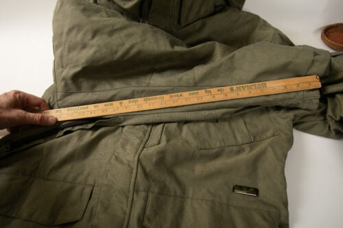 Morrow XL Mens Jacket w/Hood (UA1) Snowboarding (JSF6) Coat 5000mm EUC - Picture 11 of 16