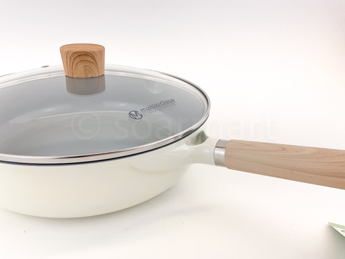 Masterclass Healthy Options Ceramic Cookware 3.9-qt- 11" Sauté Pan Pot With Lid - Picture 10 of 11