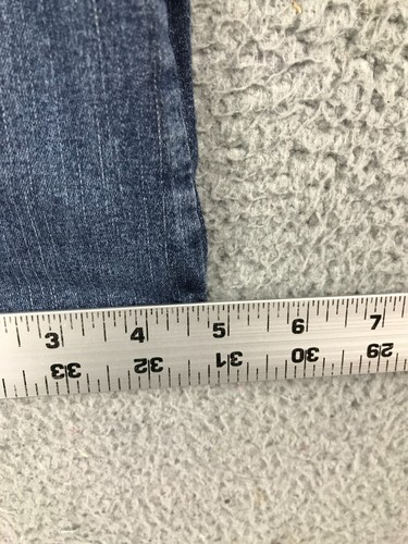 Jessica Simpson Kiss Me Skinny Girls Low Rise Stretch Blue Jeans Size 12 24x25 - Picture 5 of 13